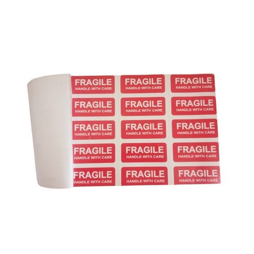 Fargile Sticker Per Book A4 Size