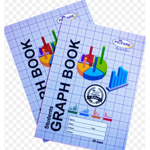 Graphico A Dozen Of Picfare Graph Books 48 Pages - White