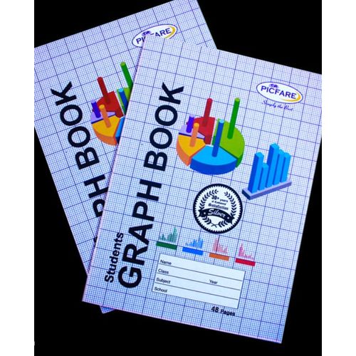 Graphico A Dozen Of Picfare Graph Books 48 Pages - White