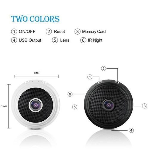 Wifi Mini Ip Camera Night Vision 1080p Hd Wireless Ip Camera Motion Detection Wireless Security Camera Rechargeable For Indoor