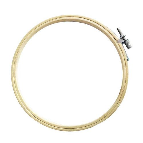 6" Hand Embroidery Hoop Bamboo Circle Cross Stitch 6 Inch