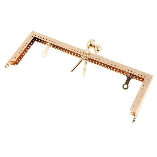 20.5cm Square Metal Frame Kiss Clasp For DIY Handle Coin Bag Purse