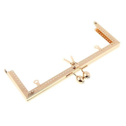 20.5cm Square Metal Frame Kiss Clasp For DIY Handle Coin Bag Purse