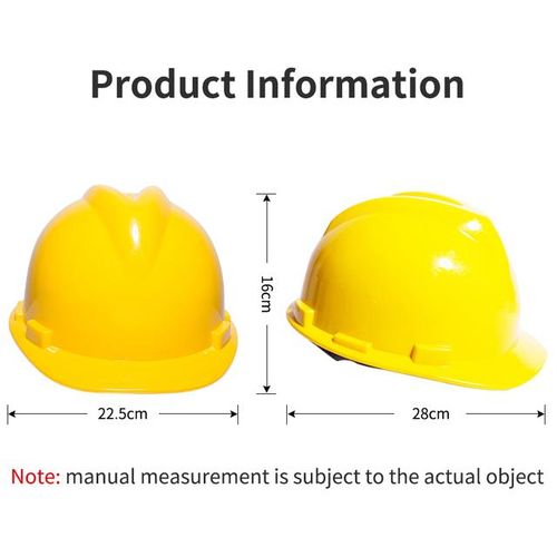 Safety Helmet Hard Hat Working Cap Abs Construction Site Protection Engineering Power Labor Color Protect Helmets