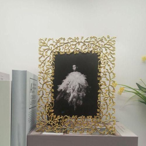 2x Retro Picture Frame Decortive Desktop Picture Display Horizontal