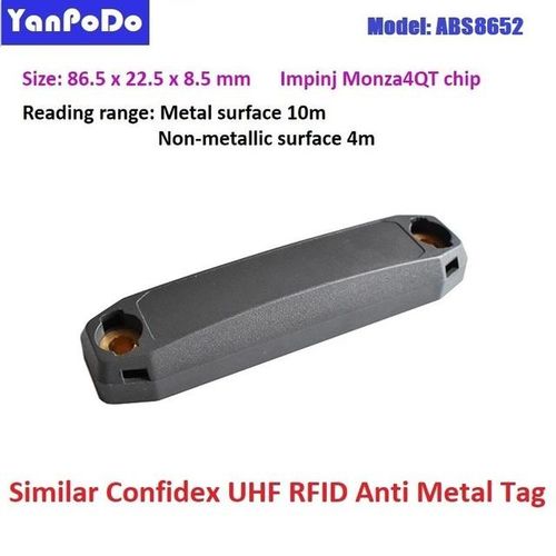 Similar Confidex Passive Impinj Monza 4qt Chip Long Range 15m Uhf Anti Metal Tag 860-960mhz Durable For Inventory System