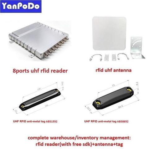 Similar Confidex Passive Impinj Monza 4qt Chip Long Range 15m Uhf Anti Metal Tag 860-960mhz Durable For Inventory System