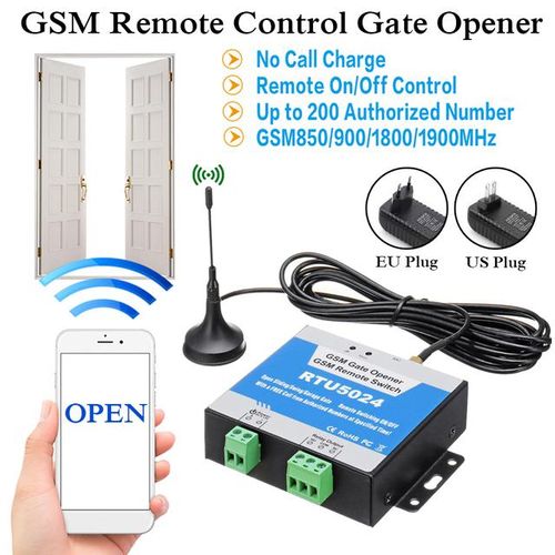 Rtu5024 Gsm Gate Opener Relay Switch Wireless Remote Control Door Access Switch Door Opener Free Call 850/900/1800/1900mhz