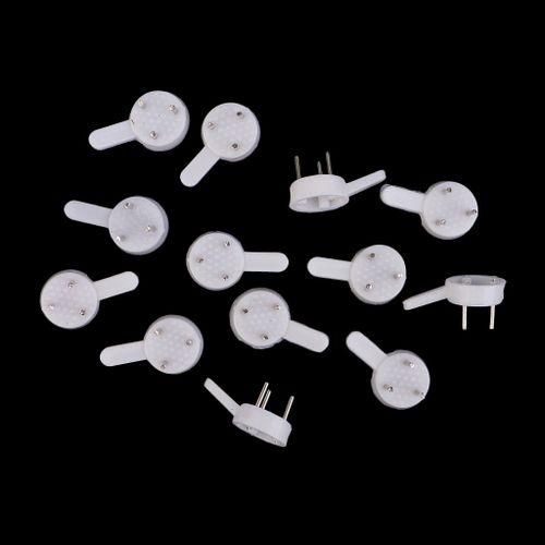 200x Hard Wall Picture Frame Mirror Hanging Hook Hanger Nail Fixing
