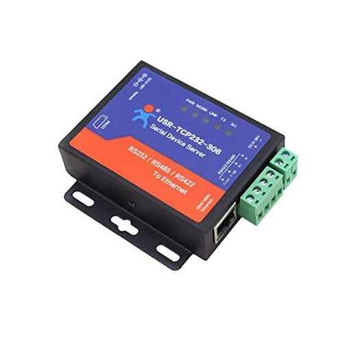 Usr-Tcp232-306 Serial To Ethernet Converter Lan Ethernet Tcp/ip To Rs232 Rs485