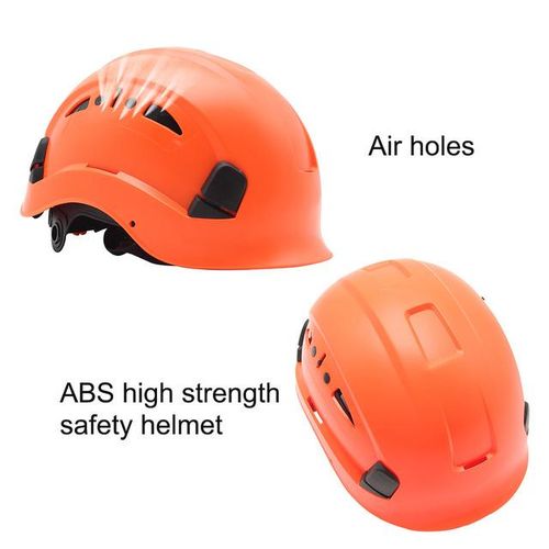 Safety Helmets Visor Abs Construction Hard Hat Protective Outdoor Riding Climing Safety Working Big Vents Hat Caps