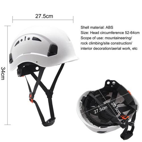 Safety Helmets Visor Abs Construction Hard Hat Protective Outdoor Riding Climing Safety Working Big Vents Hat Caps