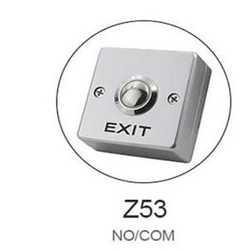 Zinc Alloy Gate Door Exit Button Exit Switch Door Exit Push Button Release Switch Opener For Door Access Control System