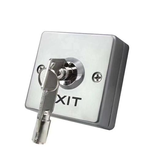 Zinc Alloy Gate Door Exit Button Exit Switch Door Exit Push Button Release Switch Opener For Door Access Control System