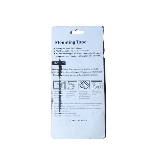 Double Sided Mounting Tape  - White