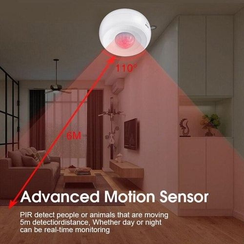 Tuya Zigbee Motion Sensor Movement Sensor Smart Life App Wireless Home Automation System Work With Alexa Google