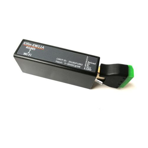 Serial Port Rs485 To Wifi Device Server Module Elfin-Ew11a Support Tcp/ip Telnet Modbus Tcp Protocol Data Transfer Via Wifi