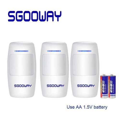 Sgooway Wireless Passive Motion Sensor For 433mhz Wifi Gsm Pstn Home Security Alarm System