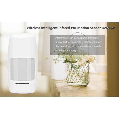 Sgooway Wireless Passive Motion Sensor For 433mhz Wifi Gsm Pstn Home Security Alarm System