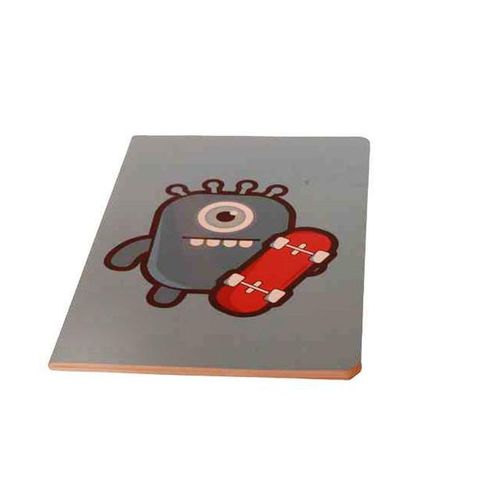 Aliens Sewn Notebook A5-Sky Blue
