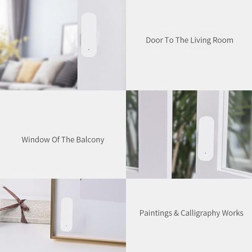 Tuya Zigbee Small Smart Sensor Motion Sensor Detection Alarm Smart Home Connection Tuya Gateway Use