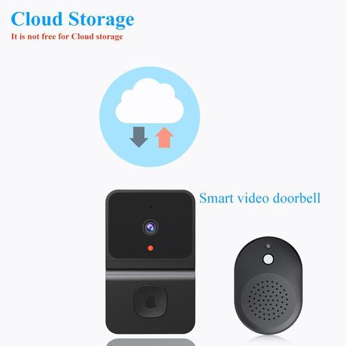 Wireless Doorbell Wifi Outdoor Hd Camera Security Door Bell Night Vision Video Voice Change For Home Door Phone