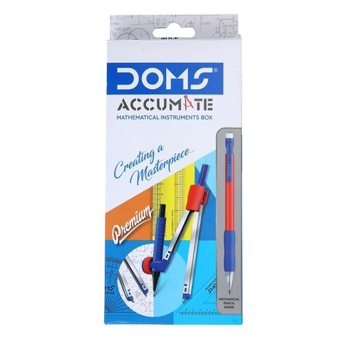Doms Accumate Geometry Sets - Mathematical Set (Multicolor)