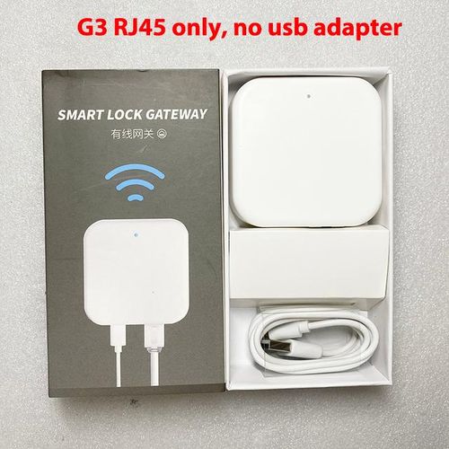 Ttlock G3 Bluetooth To Wifi Gateway Wifi Hub For Ttlock Door Lock Wifi Remote Control Rj45 Port To Router