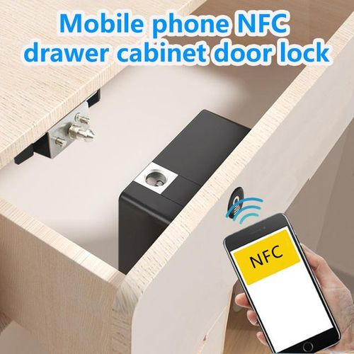Mobile Phone Nfc Smart Locker Electronic Lock Rfid13.56mhz Invisible Furniture Sensor Cabinet Lock Drawer Door Lock