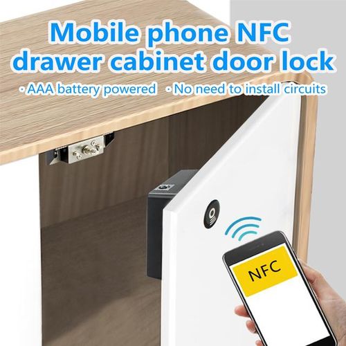 Mobile Phone Nfc Smart Locker Electronic Lock Rfid13.56mhz Invisible Furniture Sensor Cabinet Lock Drawer Door Lock