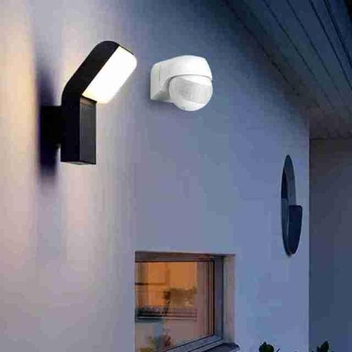 New 1pcs Motion Sensor 110v~230v Motion Automatic 180 Degree Switch Outdoor Sensor Timer Rotati C8a7