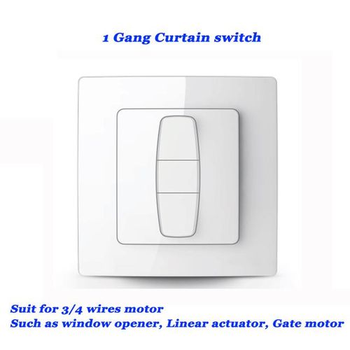 Manual Wall Switch Open Close Window Opener Curtain Switch Blinds Roller Shutter Switch Ac Transformer Up Down