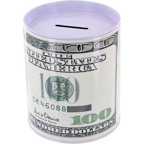 Piggy Bank Box Money Saving Pot Coin Box White