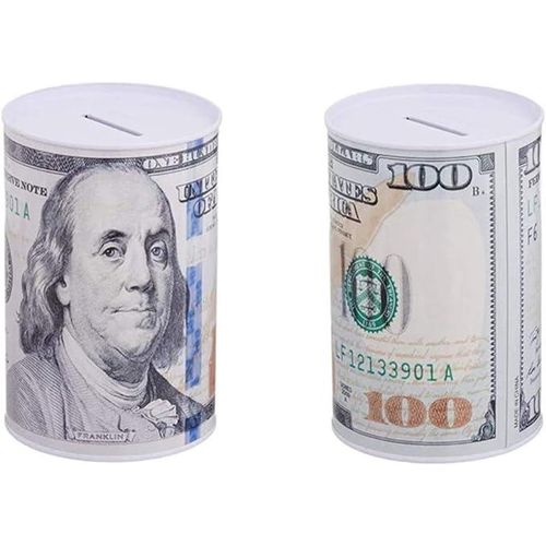 Piggy Bank Box Money Saving Pot Coin Box White