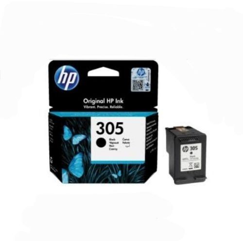Hp Original 305 Ink Cartridge, Single Pack-Black