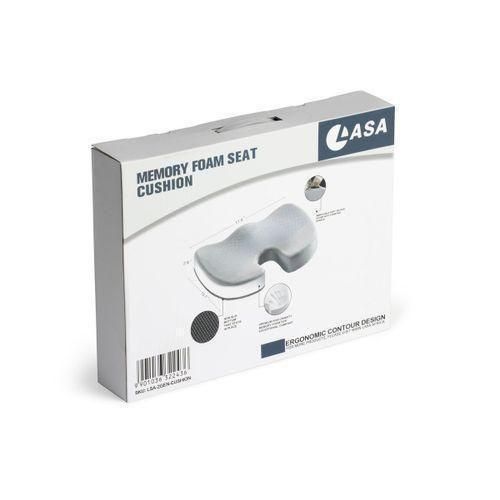 LASA Non-Slip Gel Memory Foam Office Chair Cushion