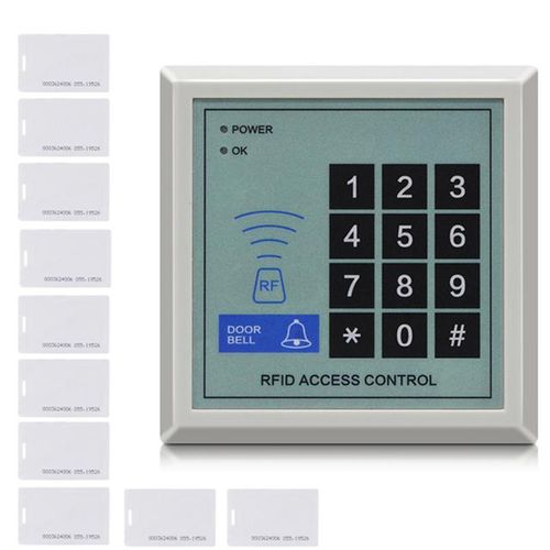 Lucking Door Proximity 125khz Door Access Control System Entry System 100lbs Magnetic Lock Kit