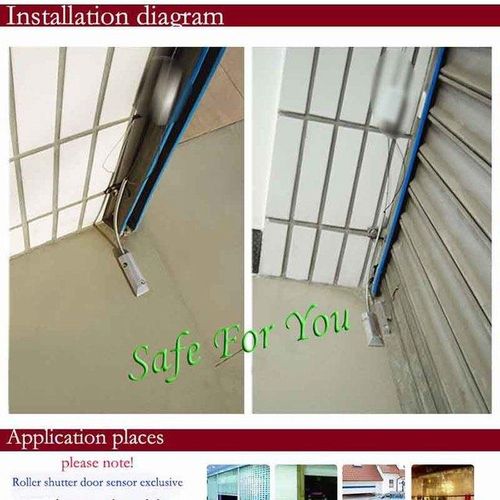 Waterproof Wired Metal Door Window Open Thief Intrusion Alarm For Home Burglar Security Alarm System