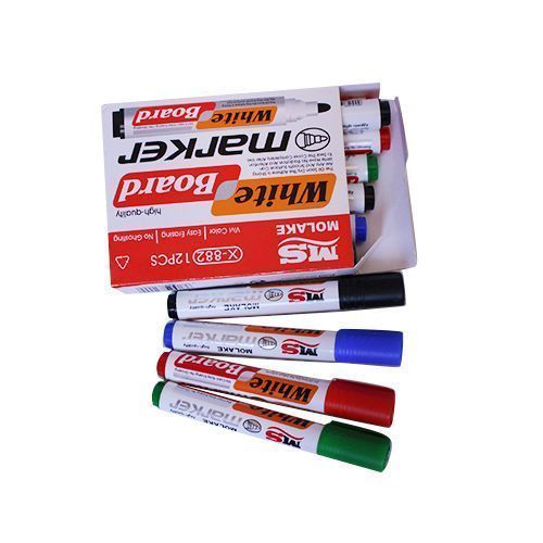 Whiteboard Markers (1 dozen) - Black,Blue,Red, Green