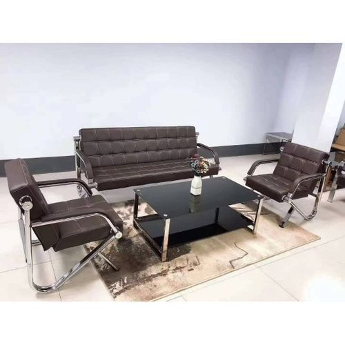 Waiting Chair Set 3,2,1-Brown