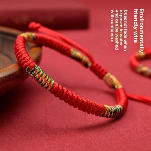 Red String Bracelet for Men and Women Woven Rope Bracelet