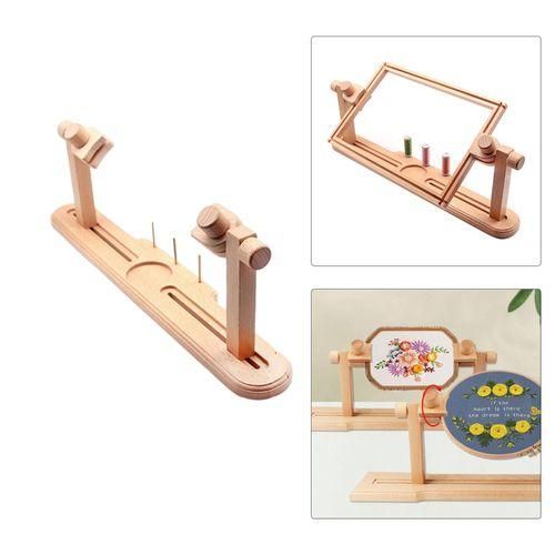 Embroidery Hoop Stand Support Adjustable Antique Frame