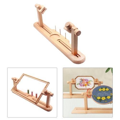 Embroidery Hoop Stand Support Adjustable Antique Frame