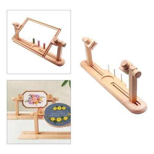 Embroidery Hoop Stand Support Adjustable Antique Frame
