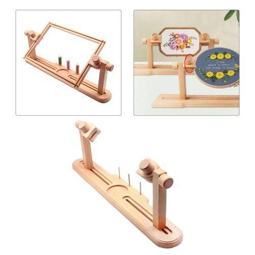 Embroidery Hoop Stand Support Adjustable Antique Frame