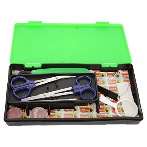 Sainik Dissection Box With  Biology Dissection Kit - Green