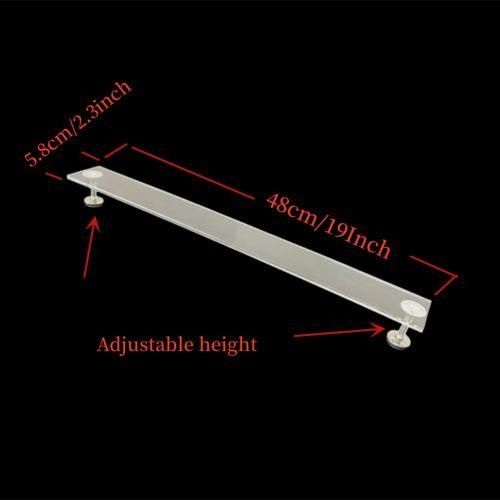 Artist Leaning Bridge 18.8inches Clear Hand And Wrist Rest