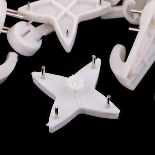 50x Hard Wall Hanging Hooks Heavy Duty Picture Photo Hook Strong Nail