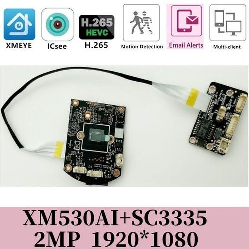 Wifi Ptz Audio 2mp 1080p Ip Camera Module Board Xm530aisc3335 Icsee Xmeye Cms Onvif P2p Motor Control For Wireless Speed Dome