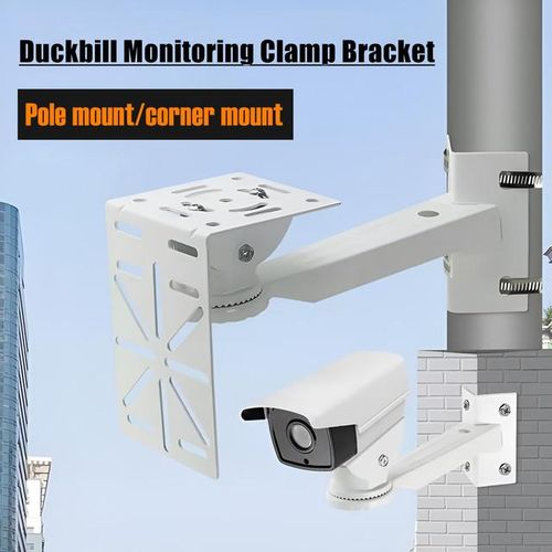 Vertical Wall Corner Mount Right Angle Multifunctional Adapter Plate High Speed Ptz Dome Surveillance Security Camera Bracket